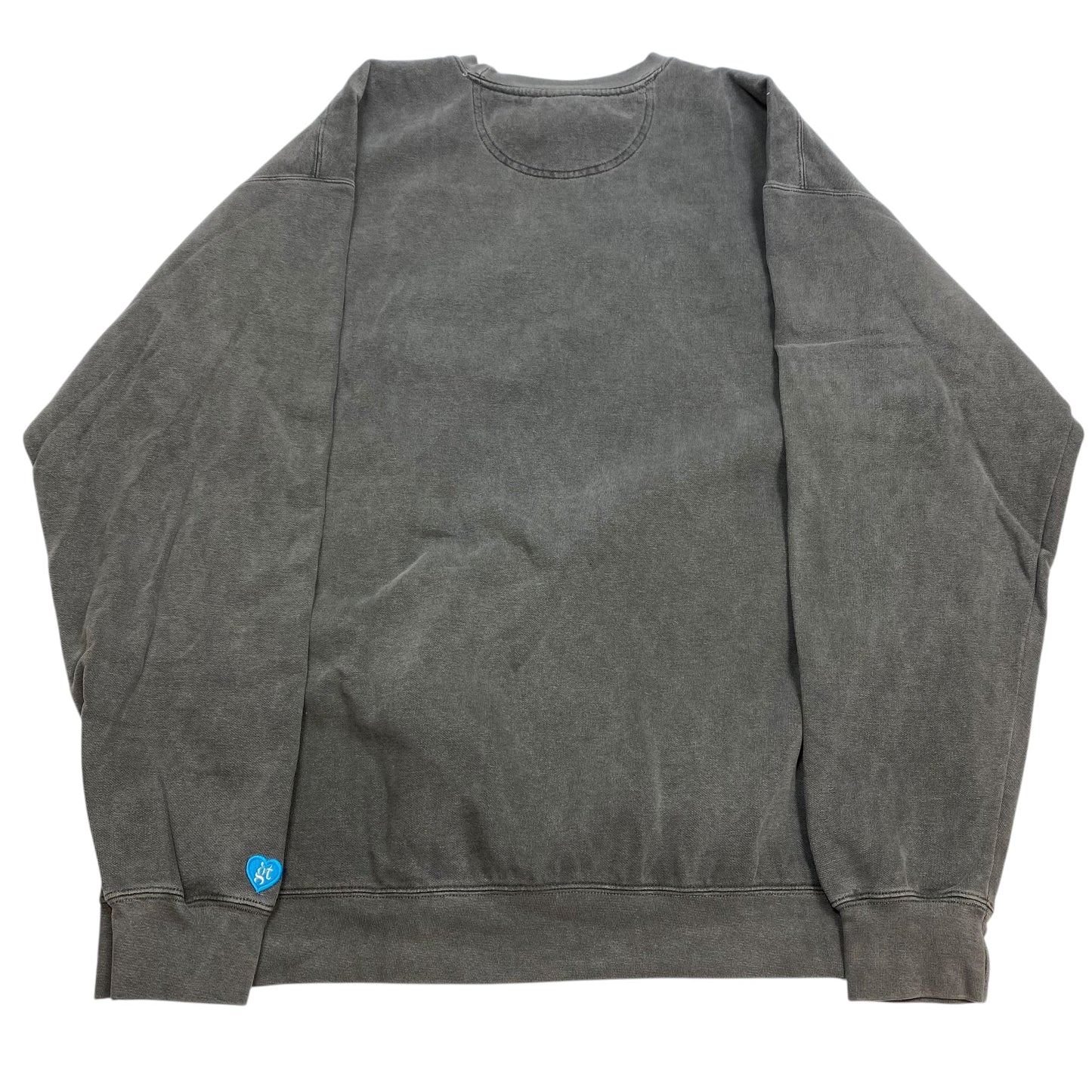 Sweatshirt Crewneck By Comfort Colors In Grey, Size: 2x