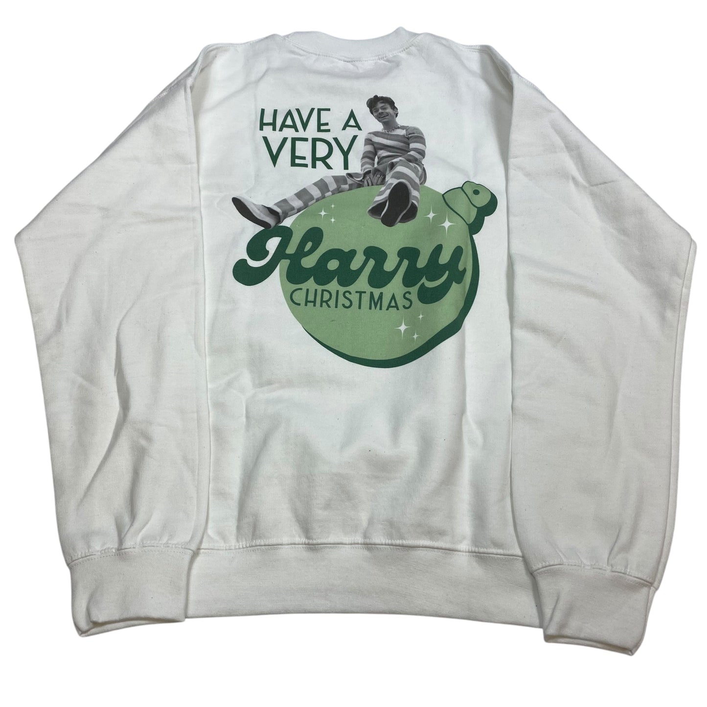 Sweatshirt Crewneck By Girl Tribe Co In White, Size: S