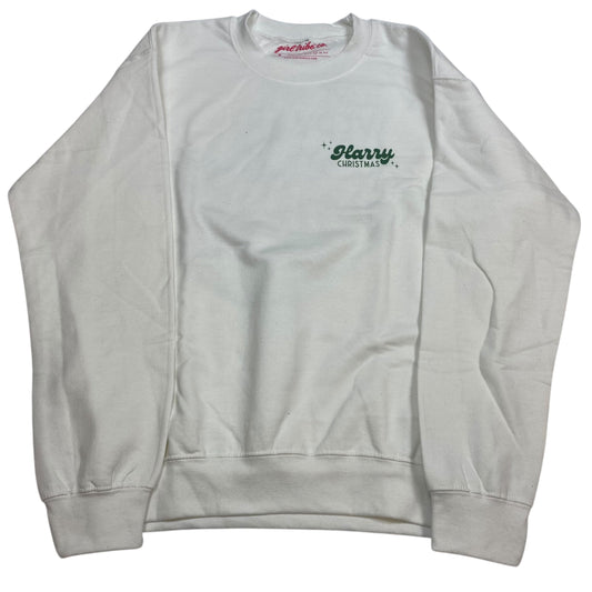 Sweatshirt Crewneck By Girl Tribe Co In White, Size: S