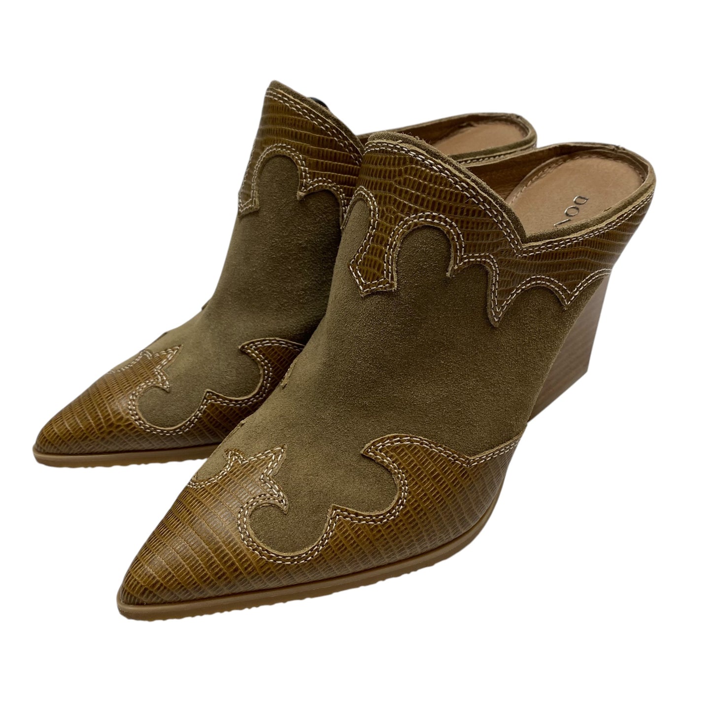 Shoes Heels Block By Donald Pliner In Brown, Size: 6