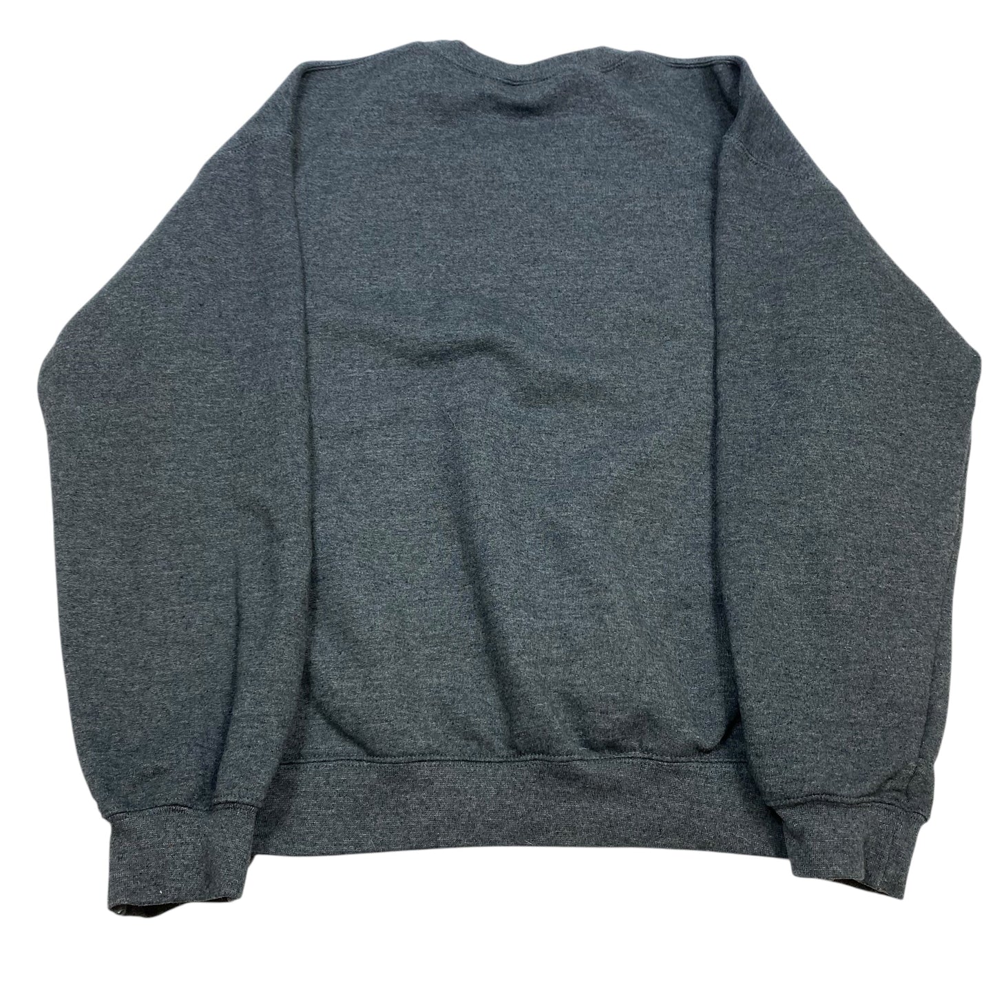 Sweatshirt Crewneck By Gildan In Grey, Size: M