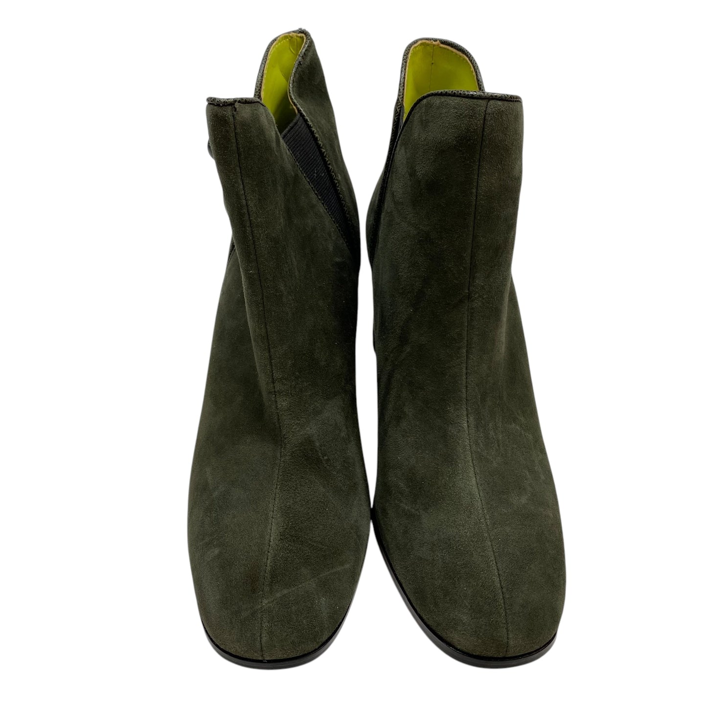 Boots Ankle Heels By White House Black Market In Green, Size: 7.5