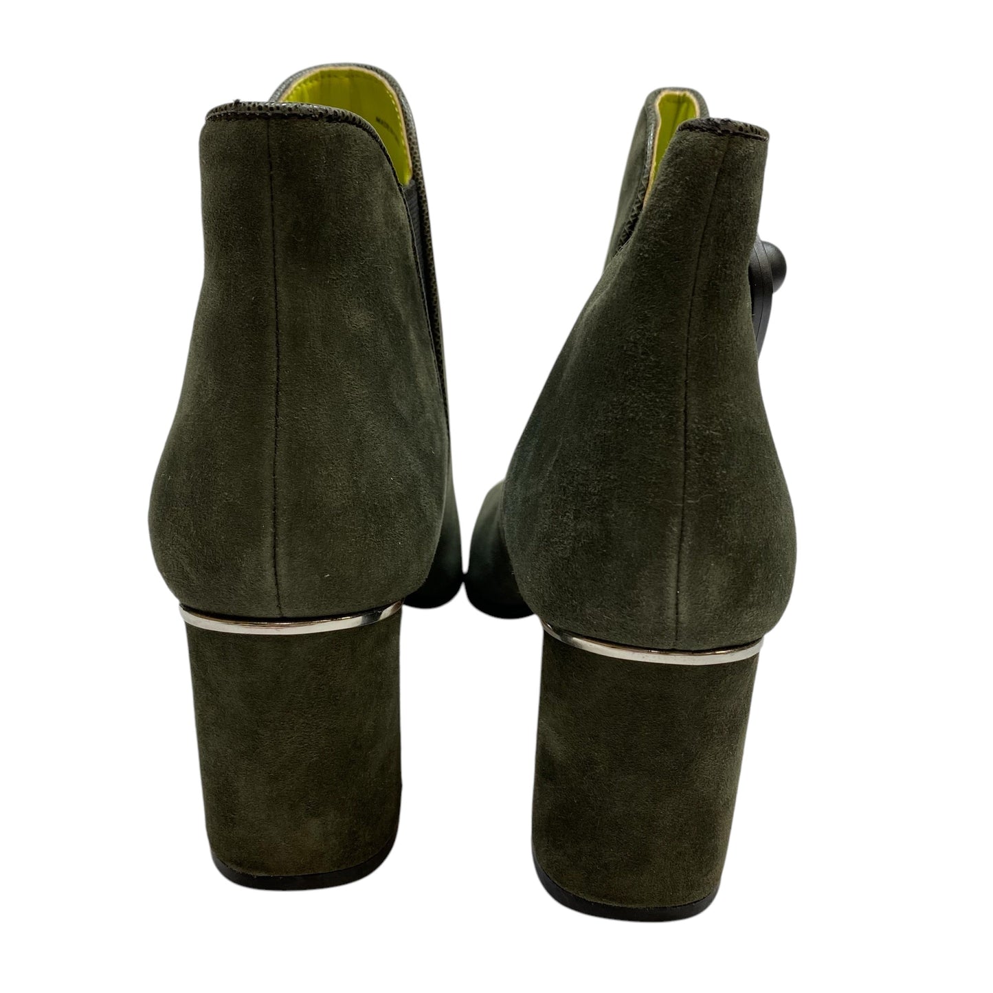 Boots Ankle Heels By White House Black Market In Green, Size: 7.5