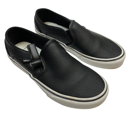 Shoes Sneakers By Vans In Black, Size: 6