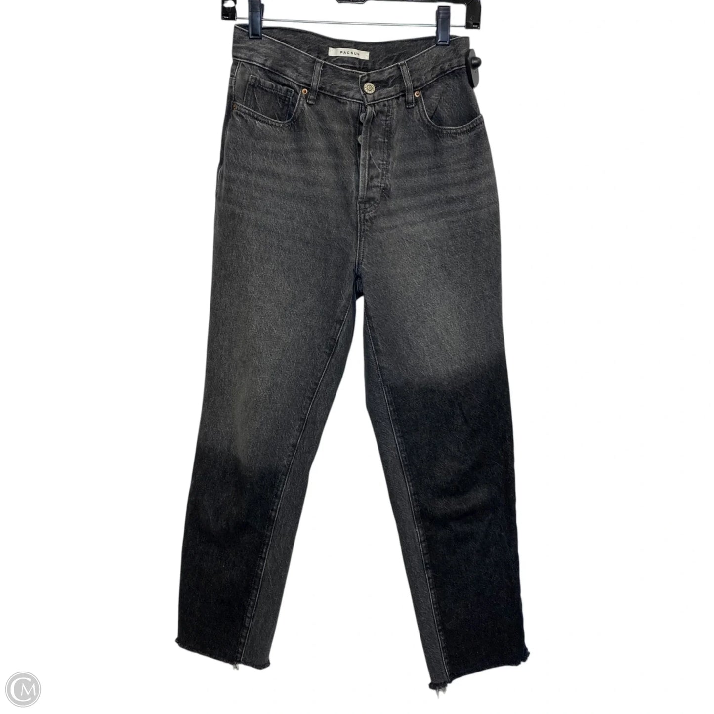 Jeans Straight By Pacsun In Grey Denim, Size: 0