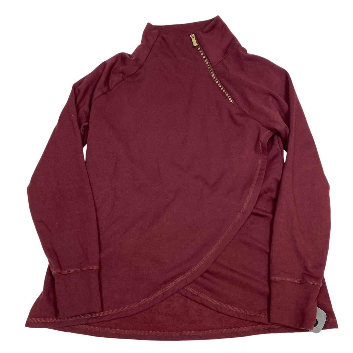 Sweatshirt Collar By Jockey In Red, Size: M