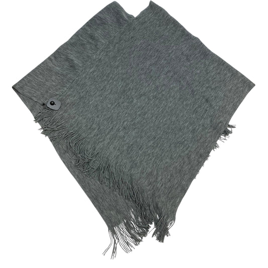 Poncho By Loft In Grey, Size: Osfm