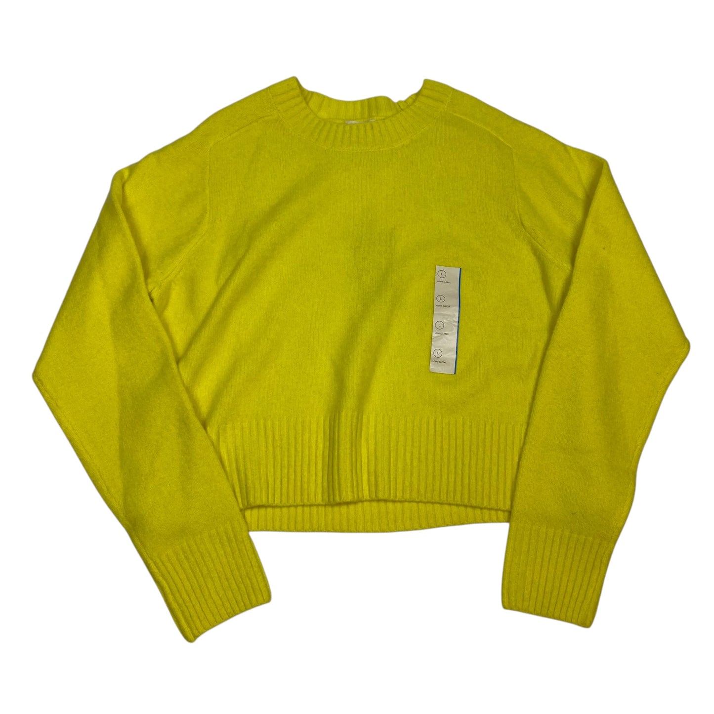 Sweater By Universal Thread In Yellow, Size: L