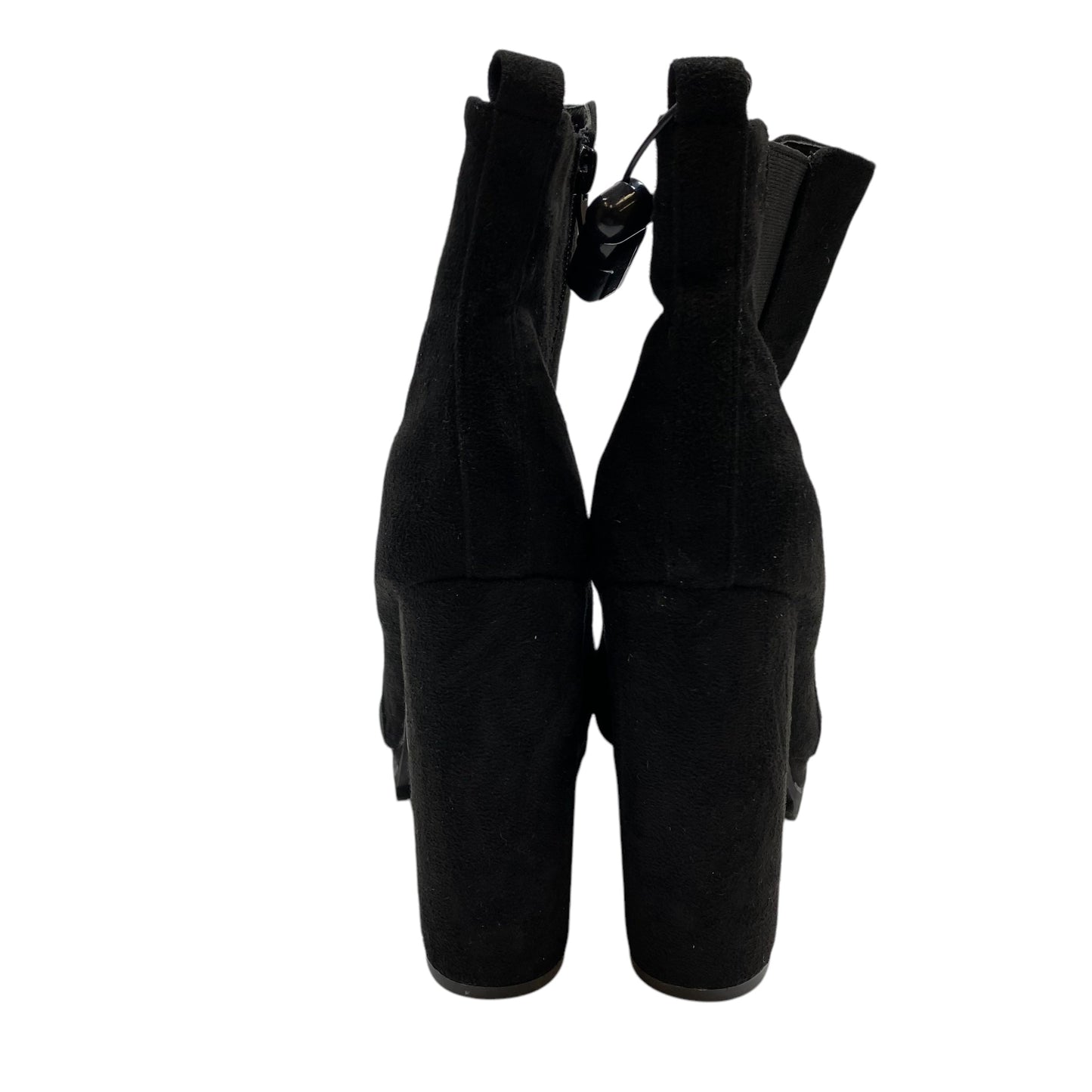 Boots Ankle Heels By Fashion Nova In Black, Size: 8.5