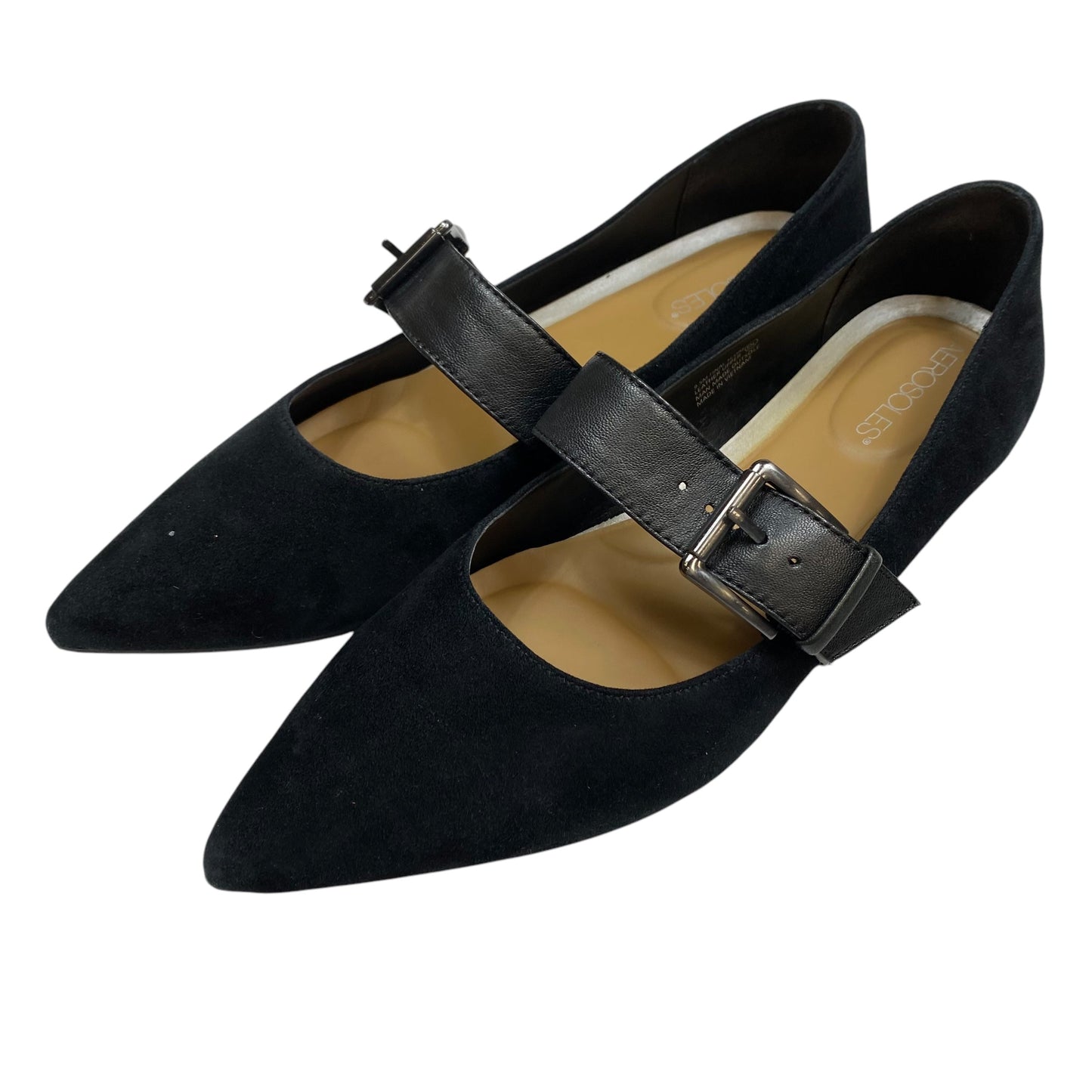 Shoes Flats By Aerosoles In Black, Size: 9.5