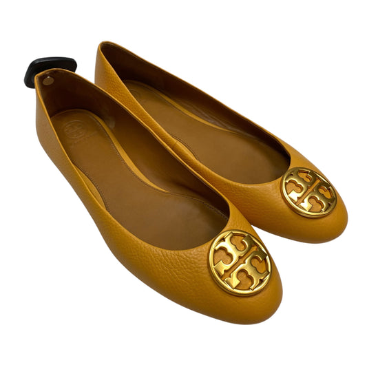 Shoes Designer By Tory Burch In Yellow, Size: 10.5