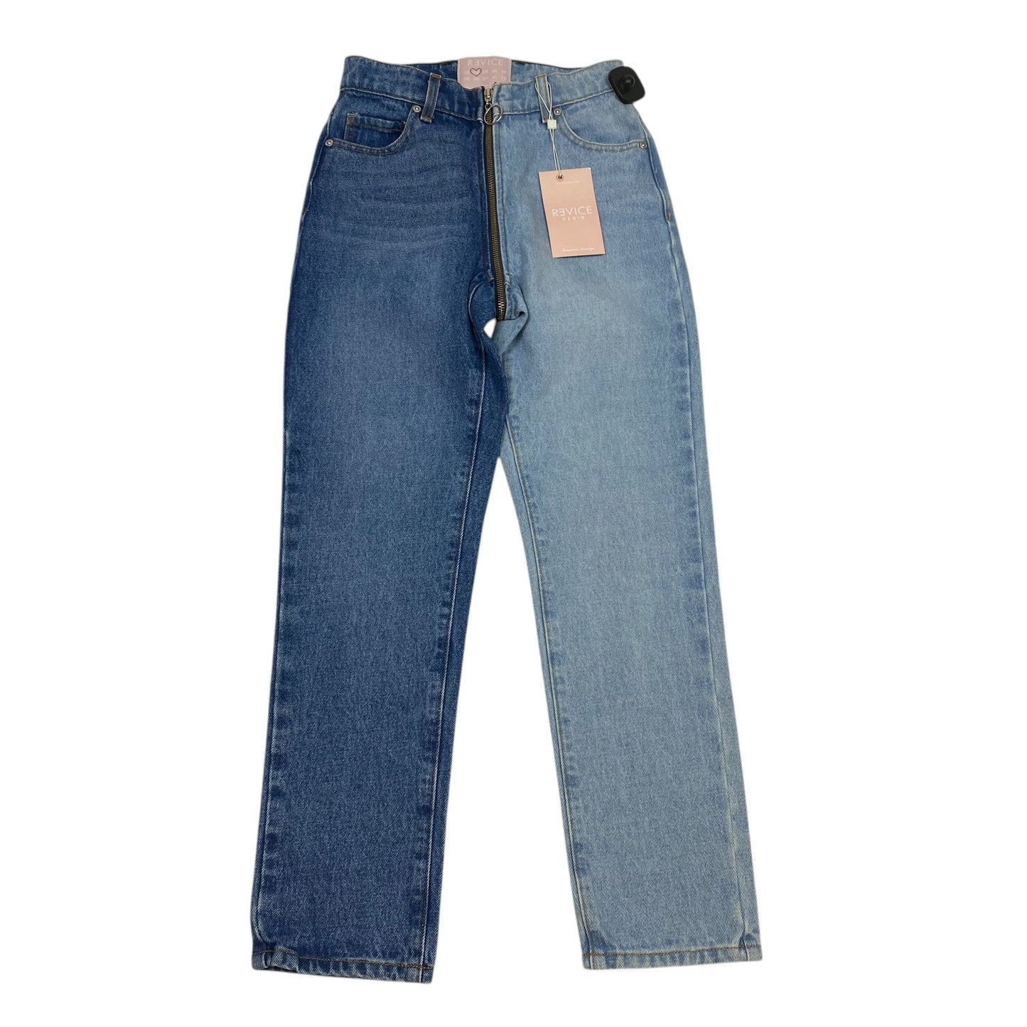 Jeans Straight By Revice In Blue Denim, Size: 0