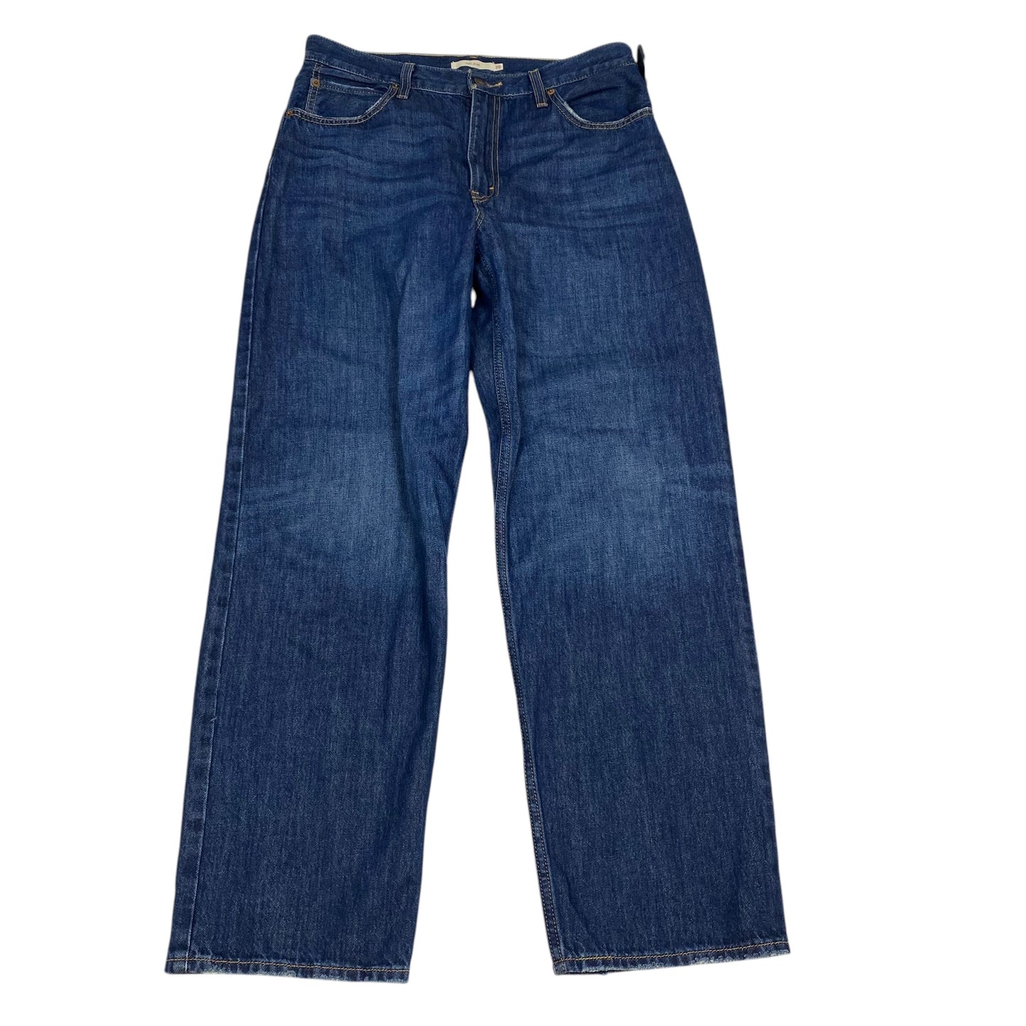 Jeans Boyfriend By Levis In Blue Denim, Size: 8