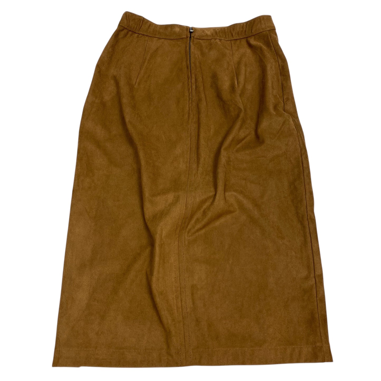 Skirt Midi By Abercrombie And Fitch In Brown, Size: Xsp