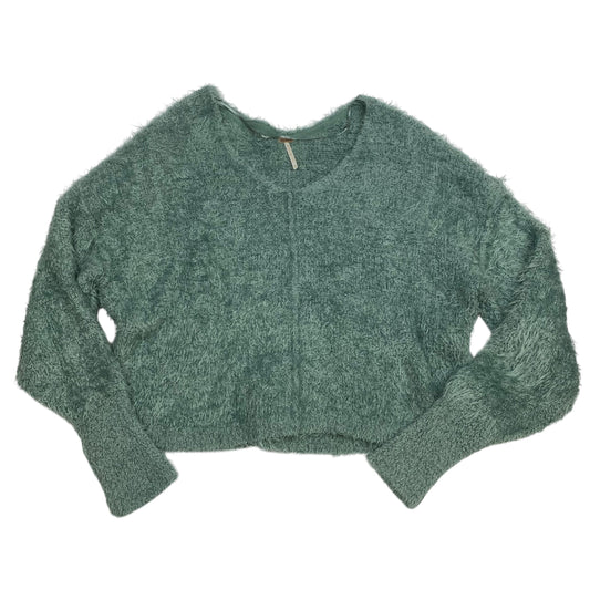 Sweater By Free People In Green, Size: Xs