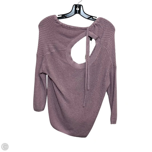 Sweater By Express In Purple, Size: Xs