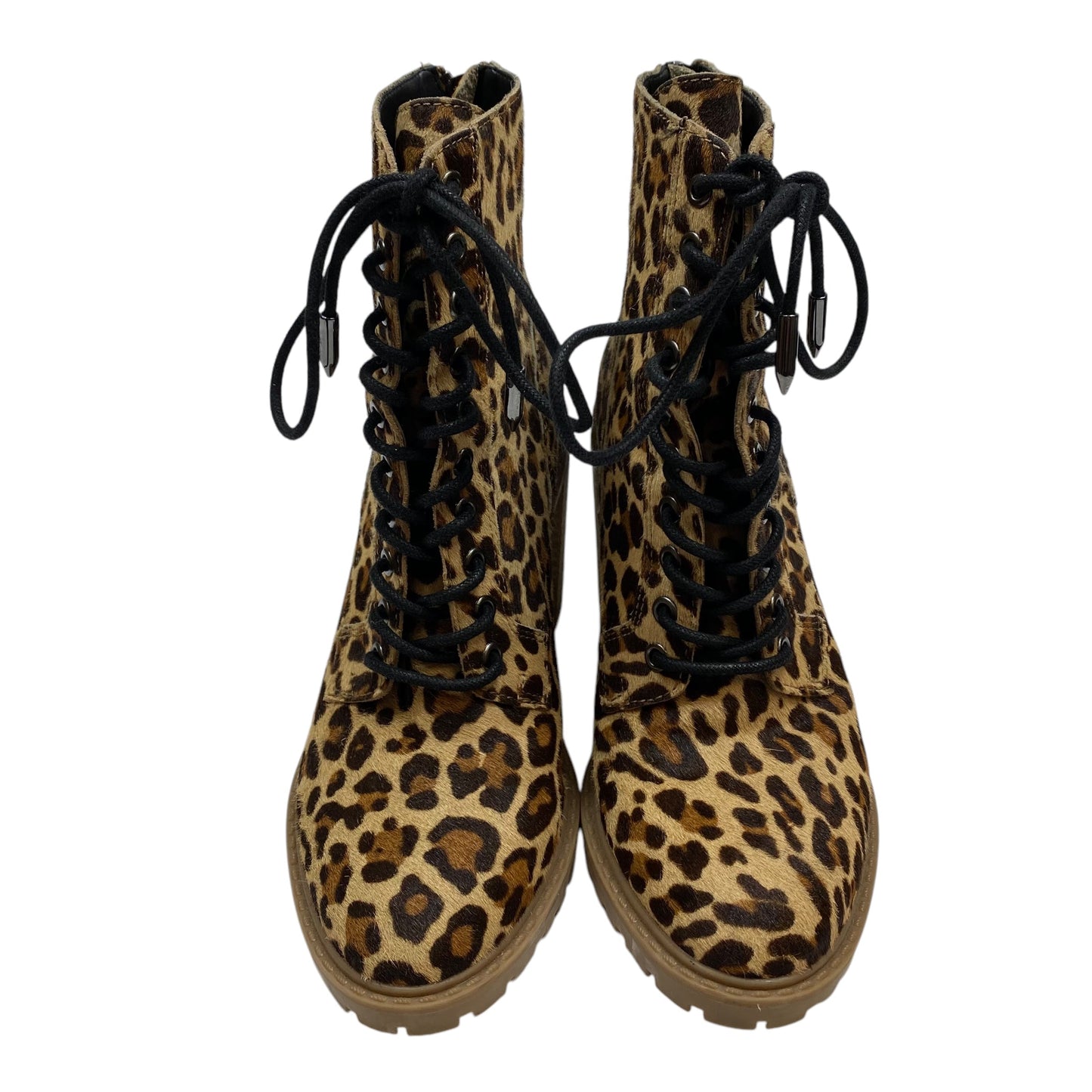 Boots Ankle Heels By Dolce Vita In Animal Print, Size: 6