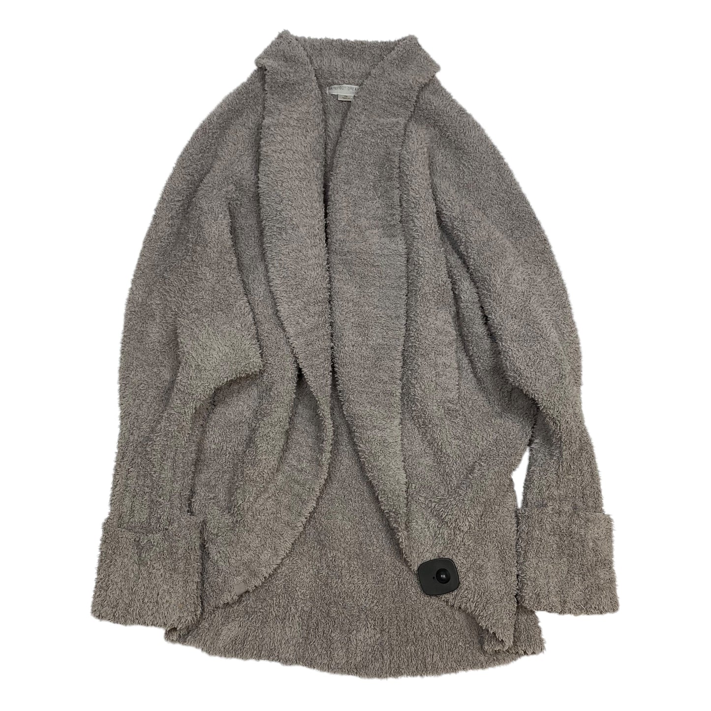 Sweater Cardigan By Barefoot Dreams In Grey, Size: 2x