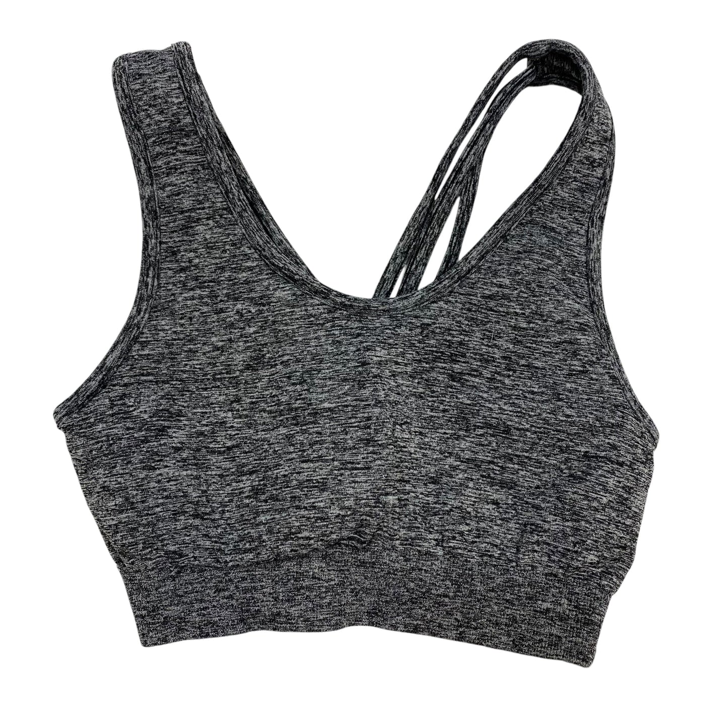 Athletic Bra By Yogalicious In Grey, Size: S