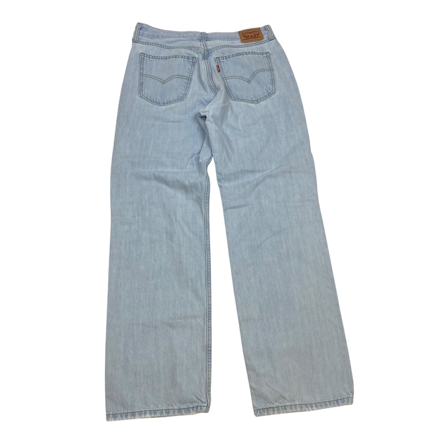 Jeans Straight By Levis In Blue Denim, Size: 8