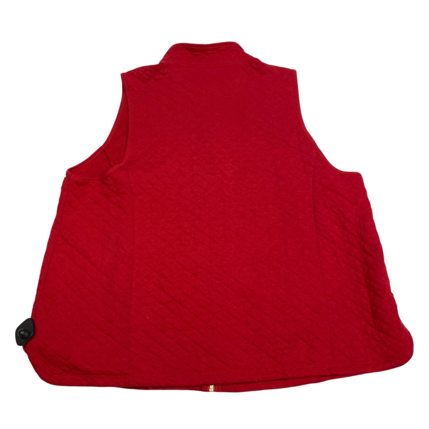 Vest Other By Kim Rogers In Red, Size: 2x