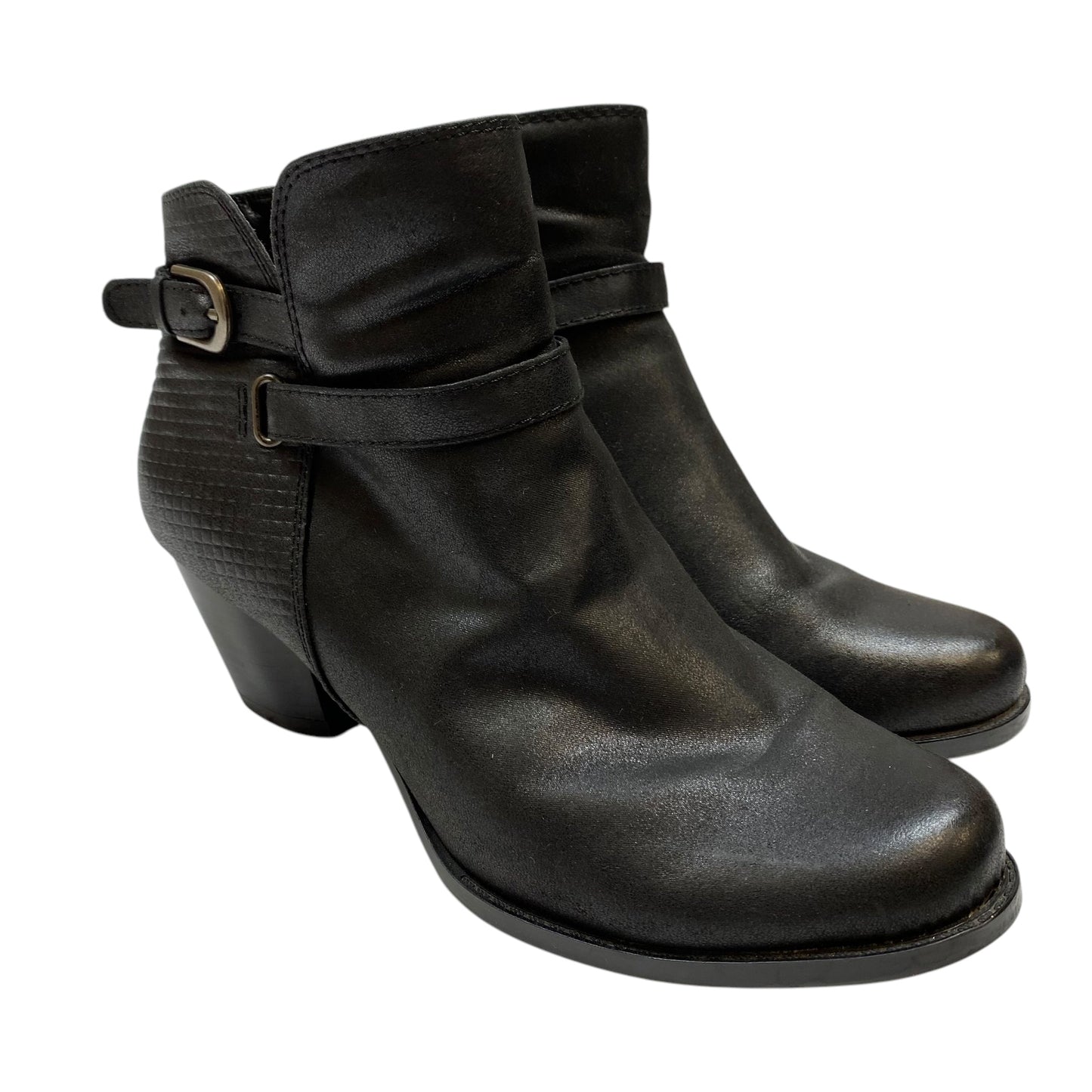 Boots Ankle Heels By Bare Traps In Black, Size: 8.5