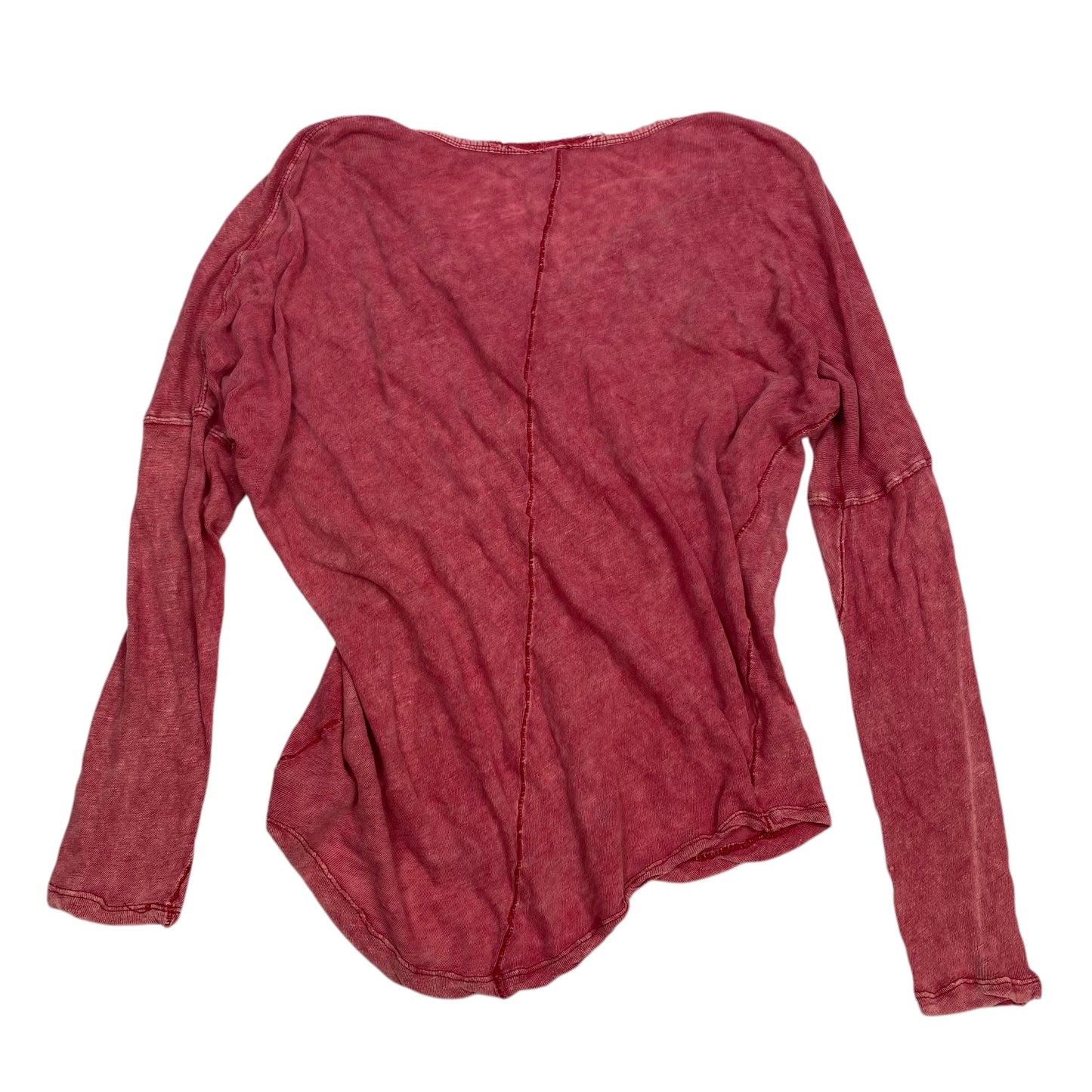 Top Long Sleeve By We The Free In Red, Size: S