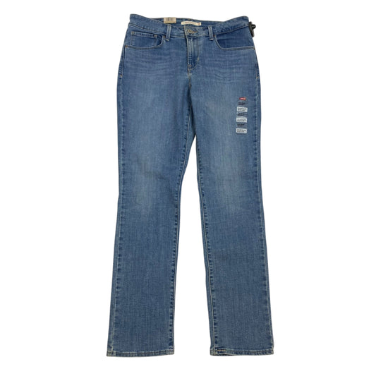 Jeans Skinny By Levis In Blue Denim, Size: 10