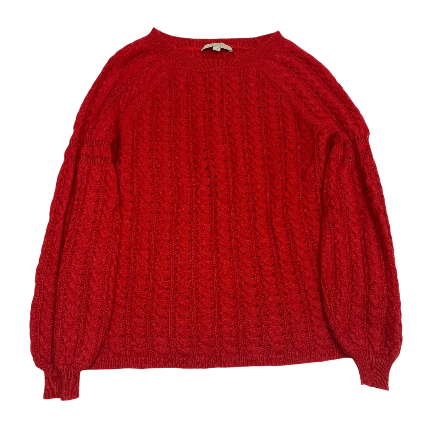 Sweater By Loft In Red, Size: M