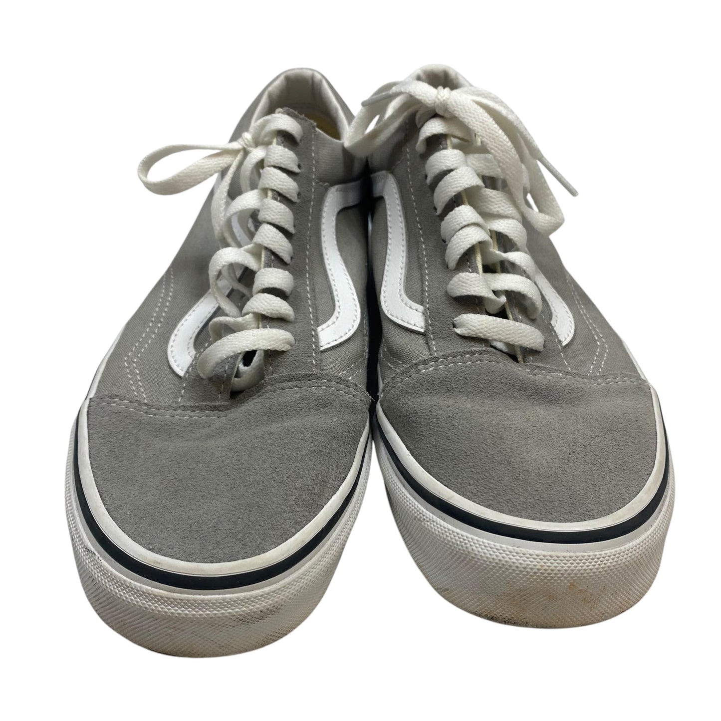 Shoes Sneakers By Vans In Grey, Size: 10