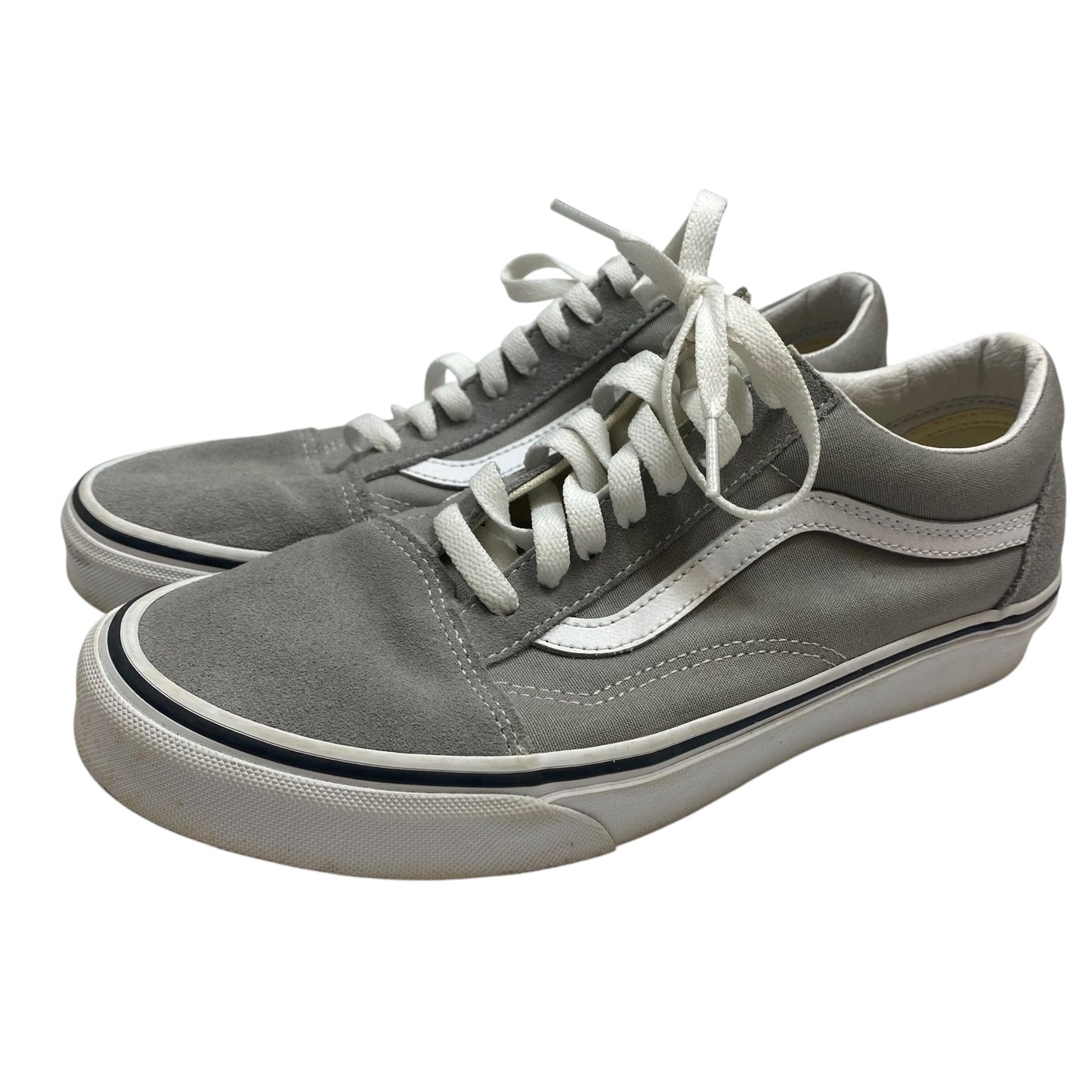 Shoes Sneakers By Vans In Grey, Size: 10