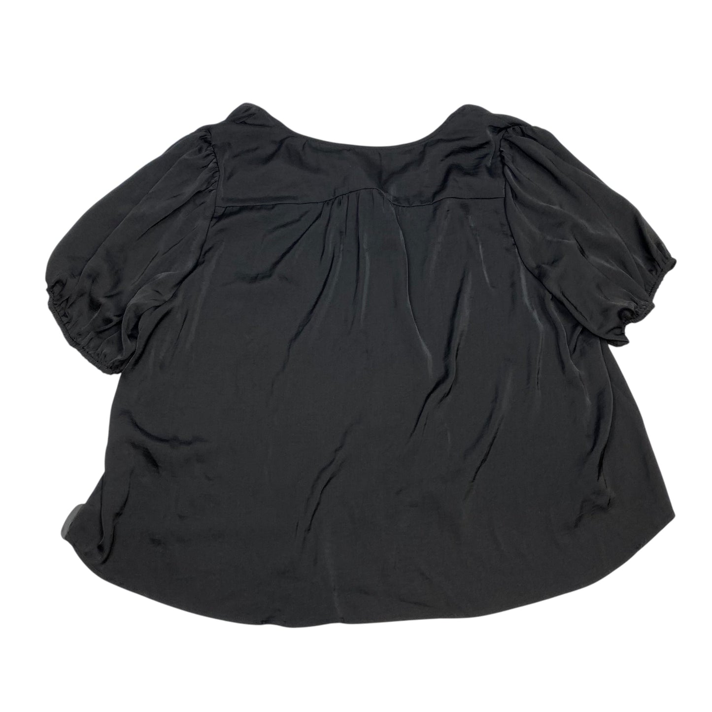 Top Short Sleeve By Wonderly In Black, Size: 4x