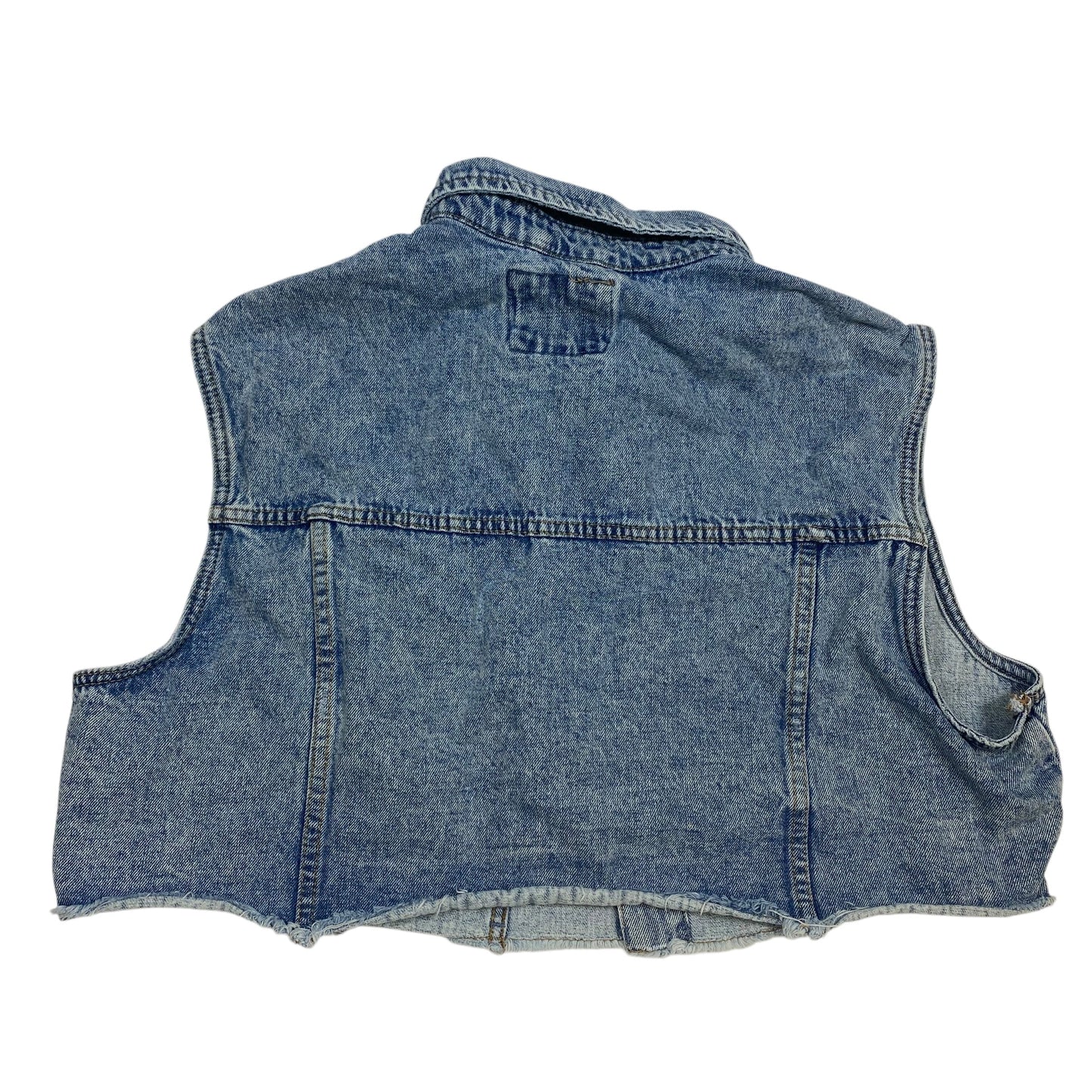 Vest Other By Highway In Blue Denim, Size: 2x