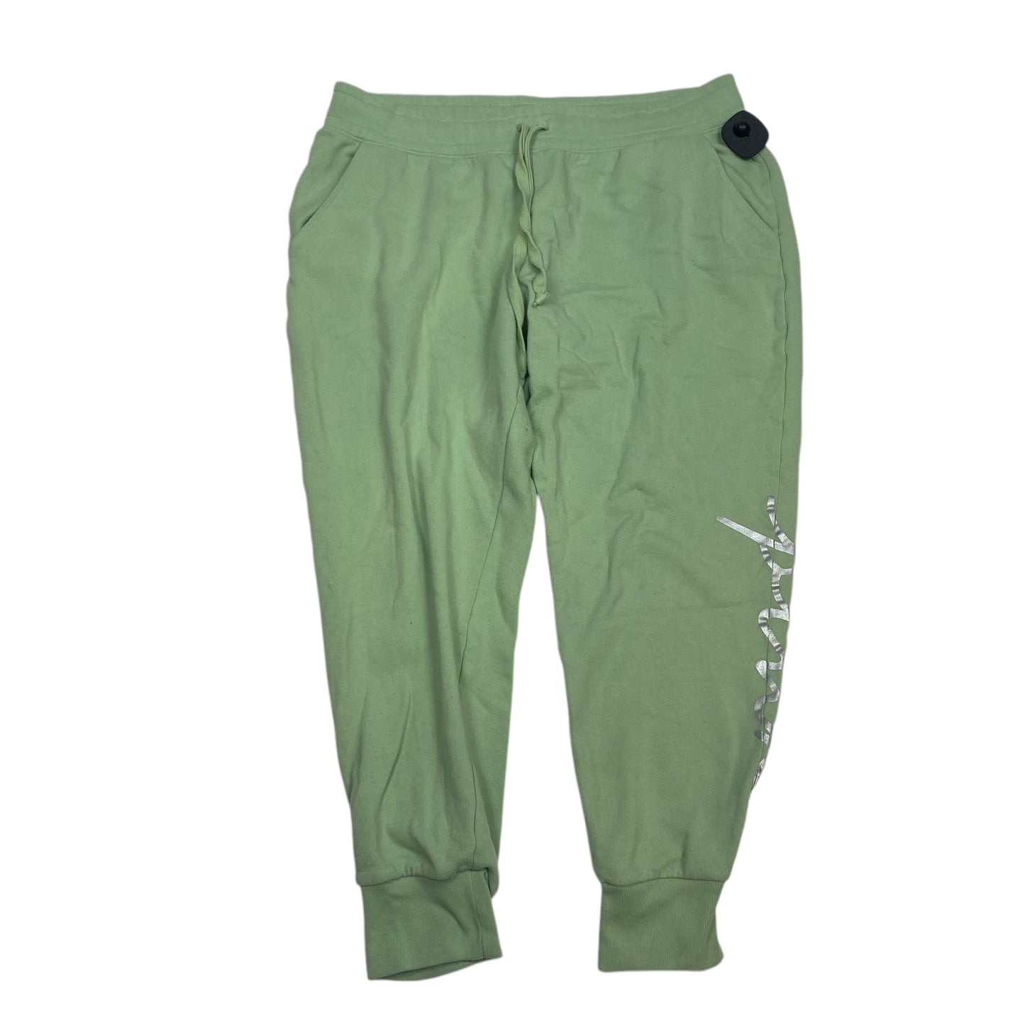 Lounge Set Pants By Pink In Green, Size: Xl