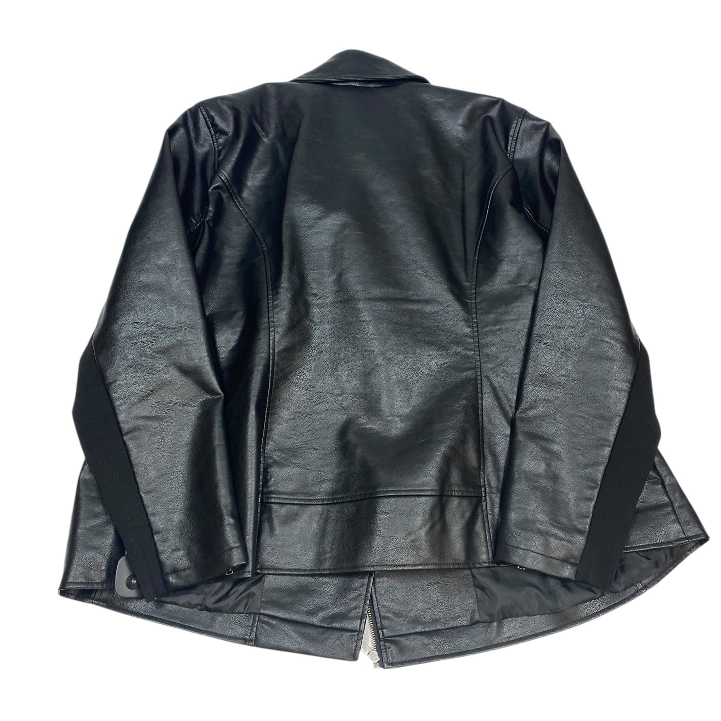 Jacket Moto By Lane Bryant In Black, Size: 3x