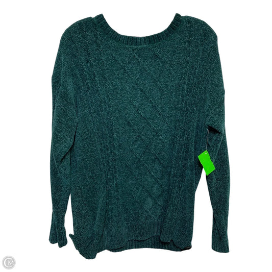 Sweater By Feiersi In Green, Size: L