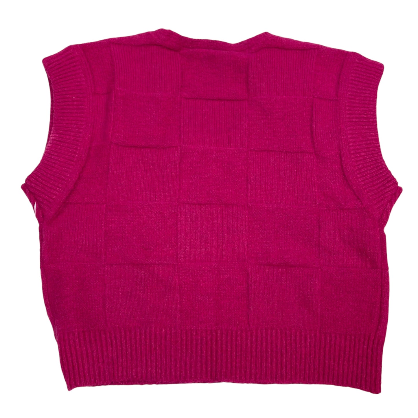 Vest Sweater By Astr The Label In Pink, Size: M