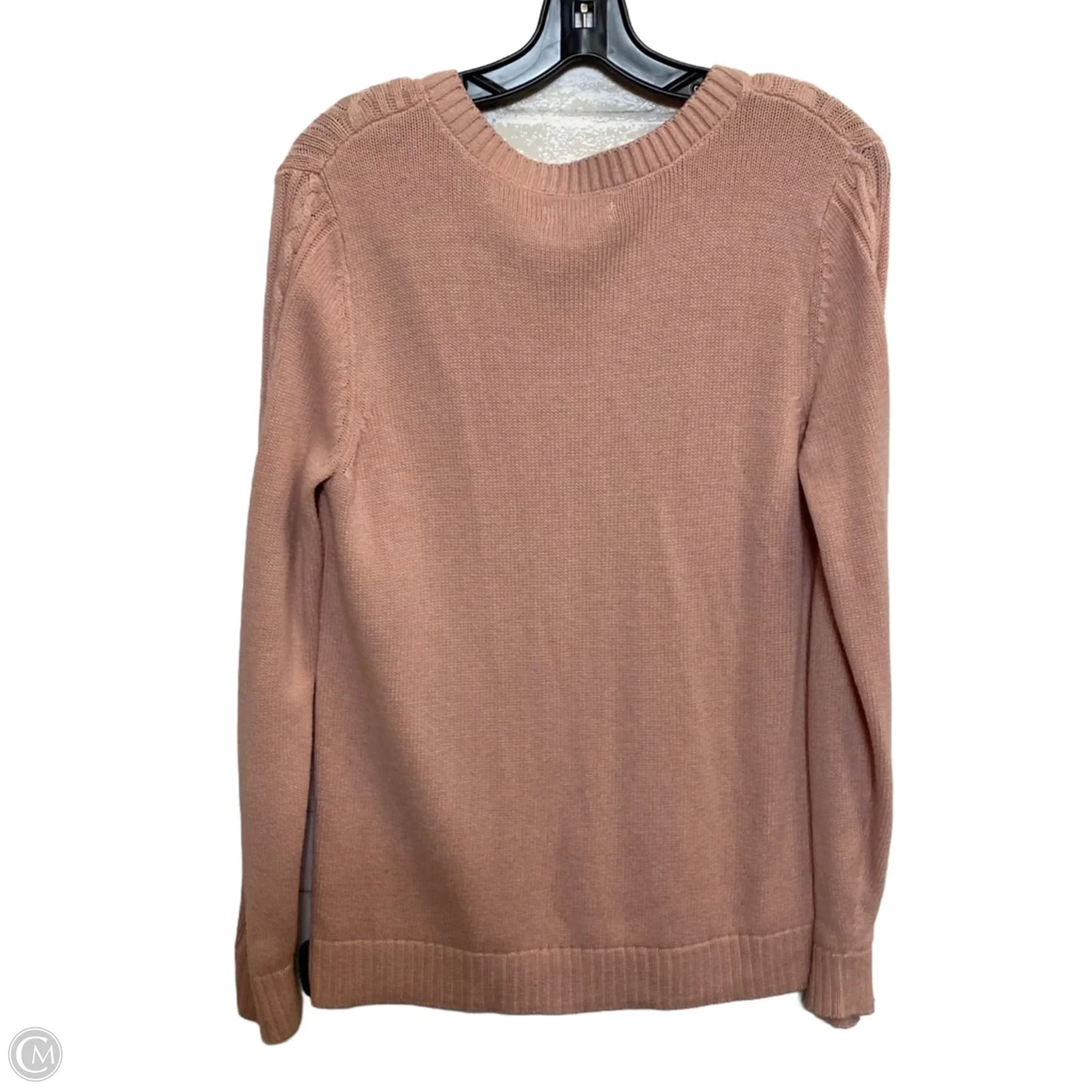 Sweater By Croft And Barrow In Pink, Size: M