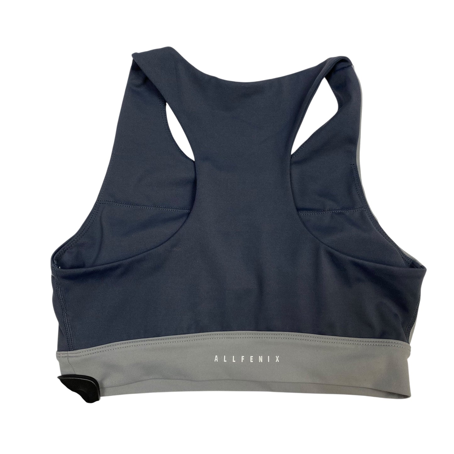 Athletic Bra By Allfenix In Grey, Size: M