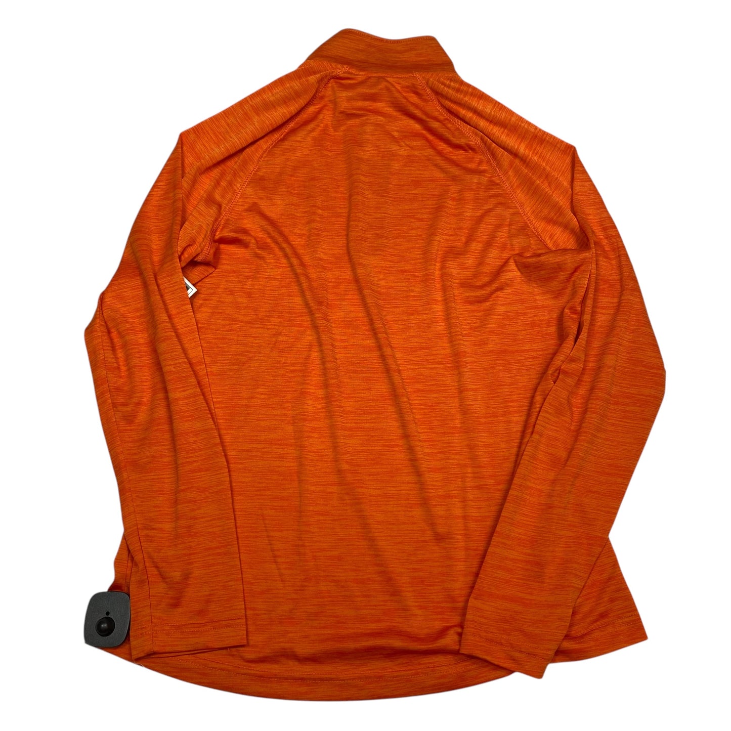 Athletic Top Long Sleeve Collar By Charles River In Orange, Size: S