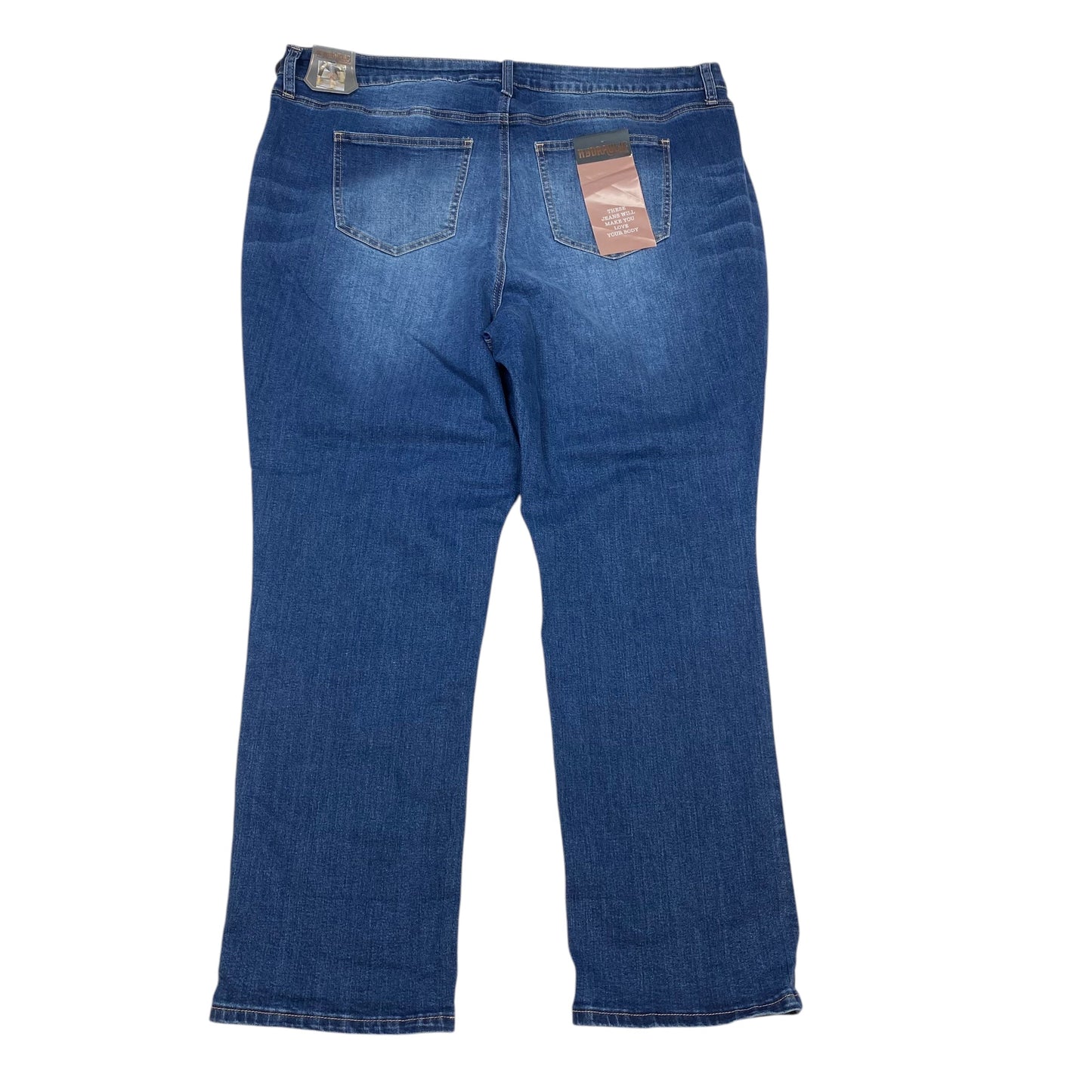 Jeans Straight By Hydraulic In Blue Denim, Size: 24