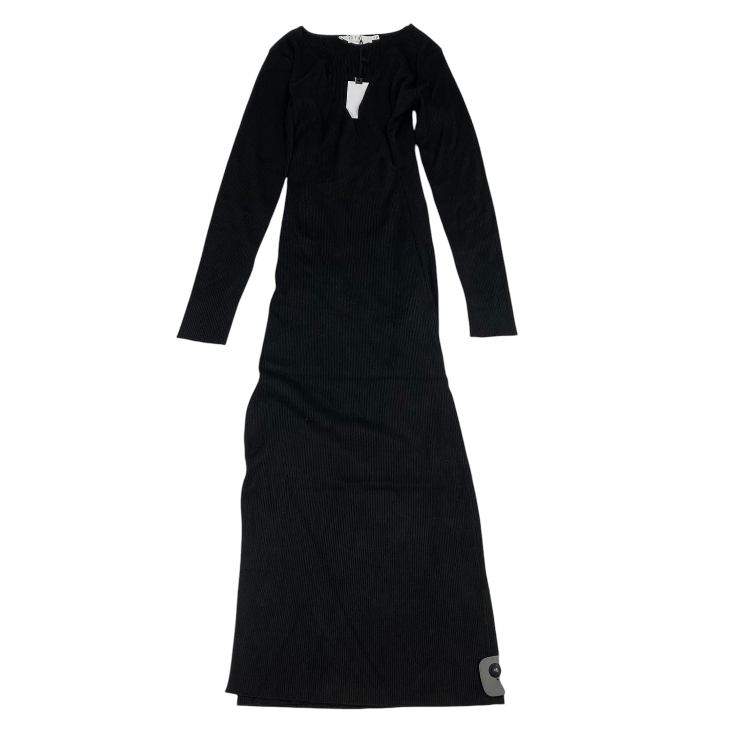 Dress Casual Midi By Astr The Label In Black, Size: M