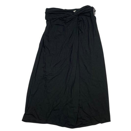 Skirt Midi By Max Studio In Black, Size: Xl