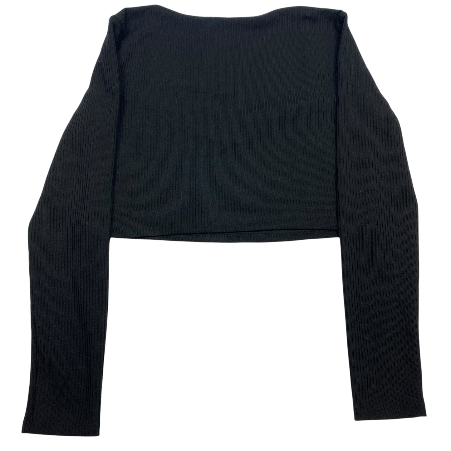 Top Long Sleeve Basic By Elodie In Black, Size: L