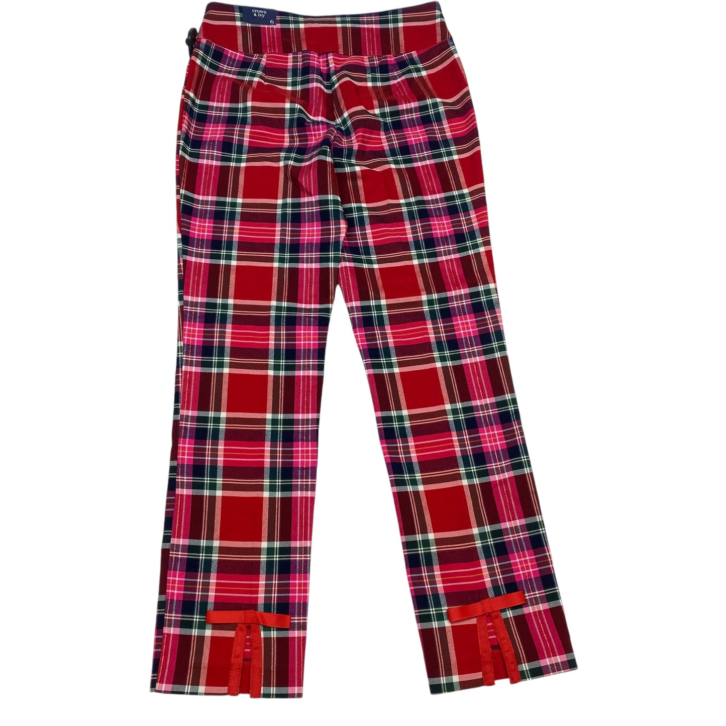 Pants Other By Crown And Ivy In Plaid Pattern, Size: 6