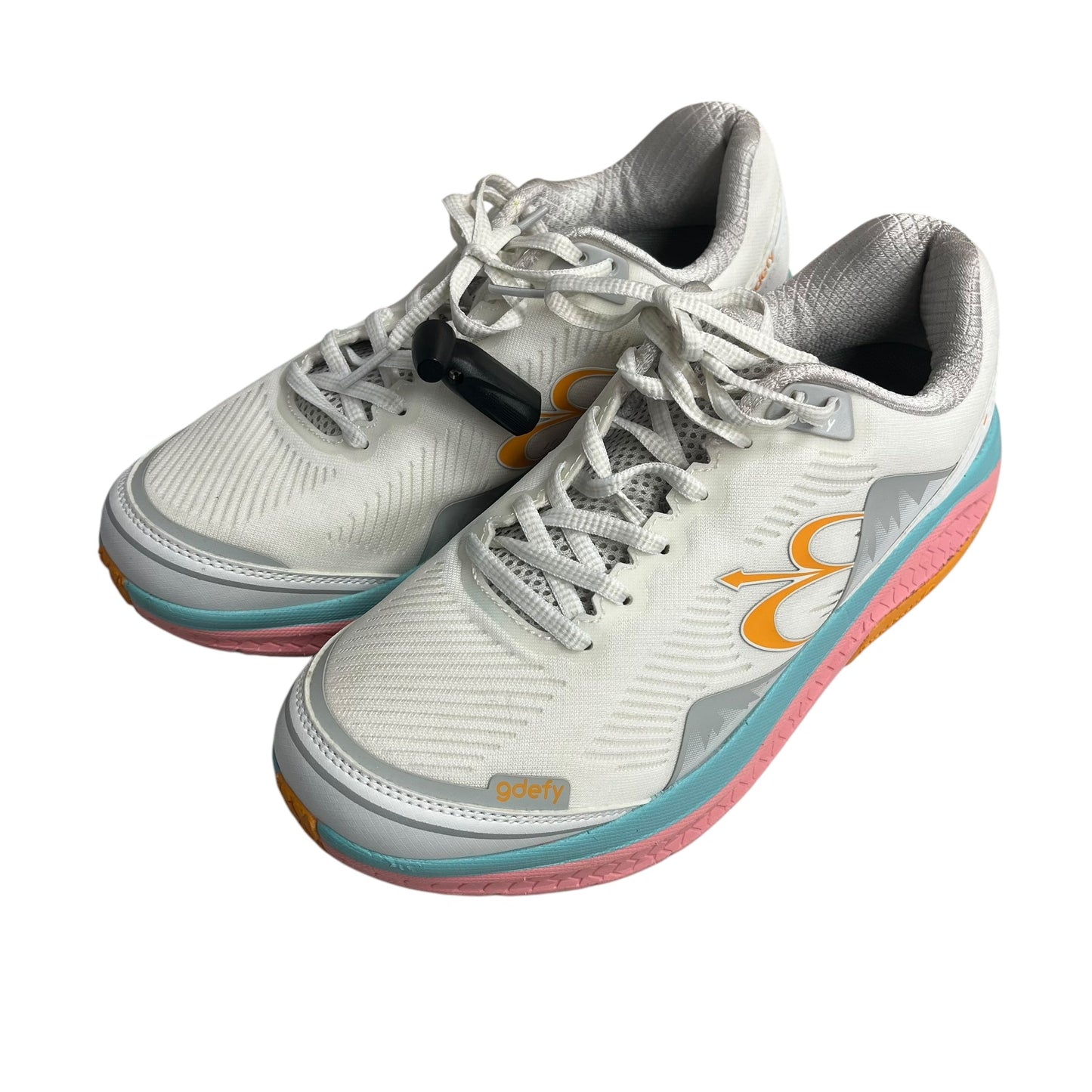 Shoes Athletic By GDEFY In White, Size: 8.5