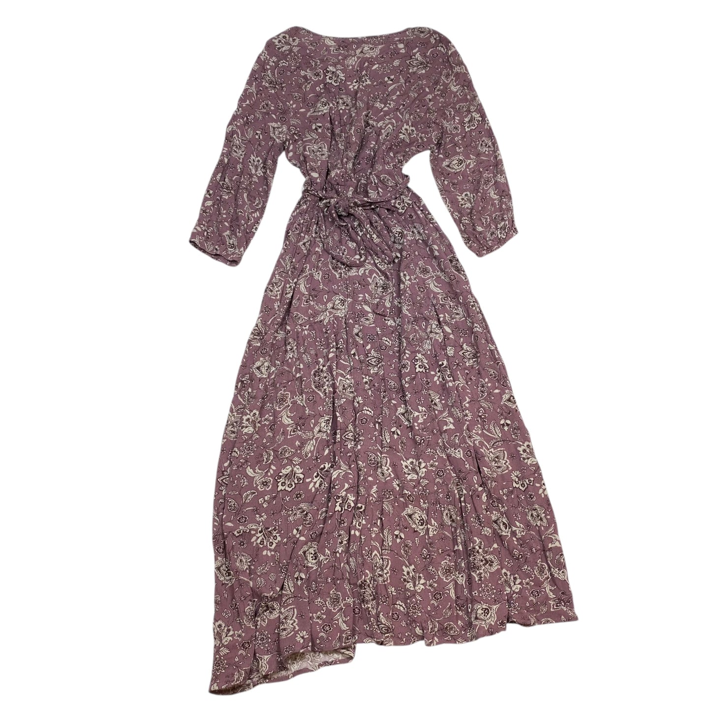 Dress Casual Midi By Knox Rose In Purple, Size: L