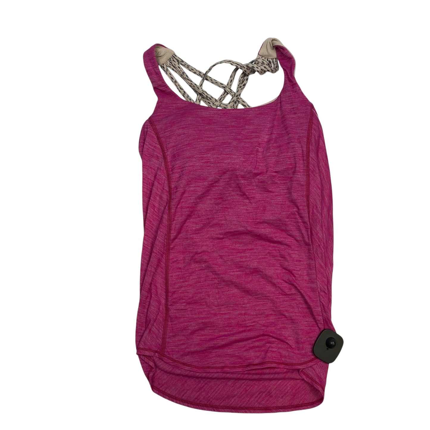 Athletic Tank Top By Lululemon In Pink, Size: Xs