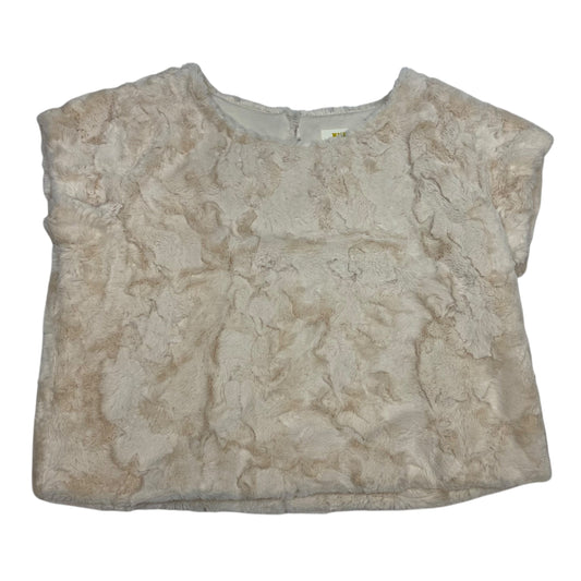 Top Short Sleeve By Maeve In Cream, Size: M