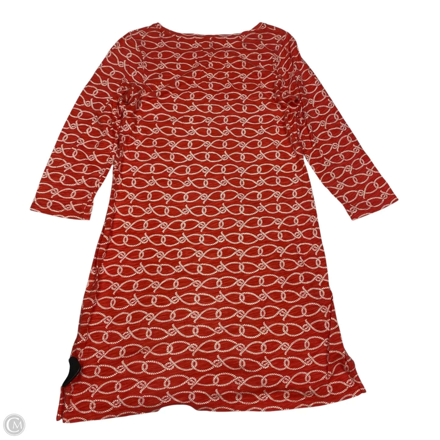 Dress Designer By Vineyard Vines In Red & White, Size: S